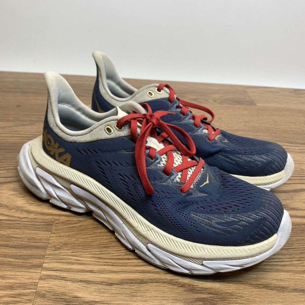Hoka One Clifton Edge Running Gym Fitness Shoes Sneakers Womens Size 8.5